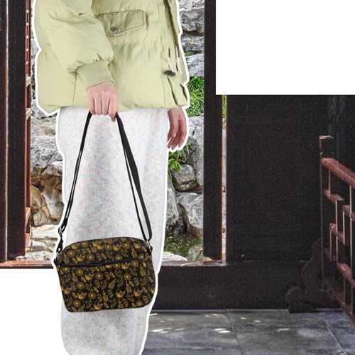 VAMSII V Horizontal Crossbody Bag Thorns And Roses Merch A-C Book Gift4