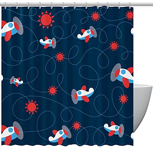 Rideau de douche imperméable pour éviter les éclaboussures - 2