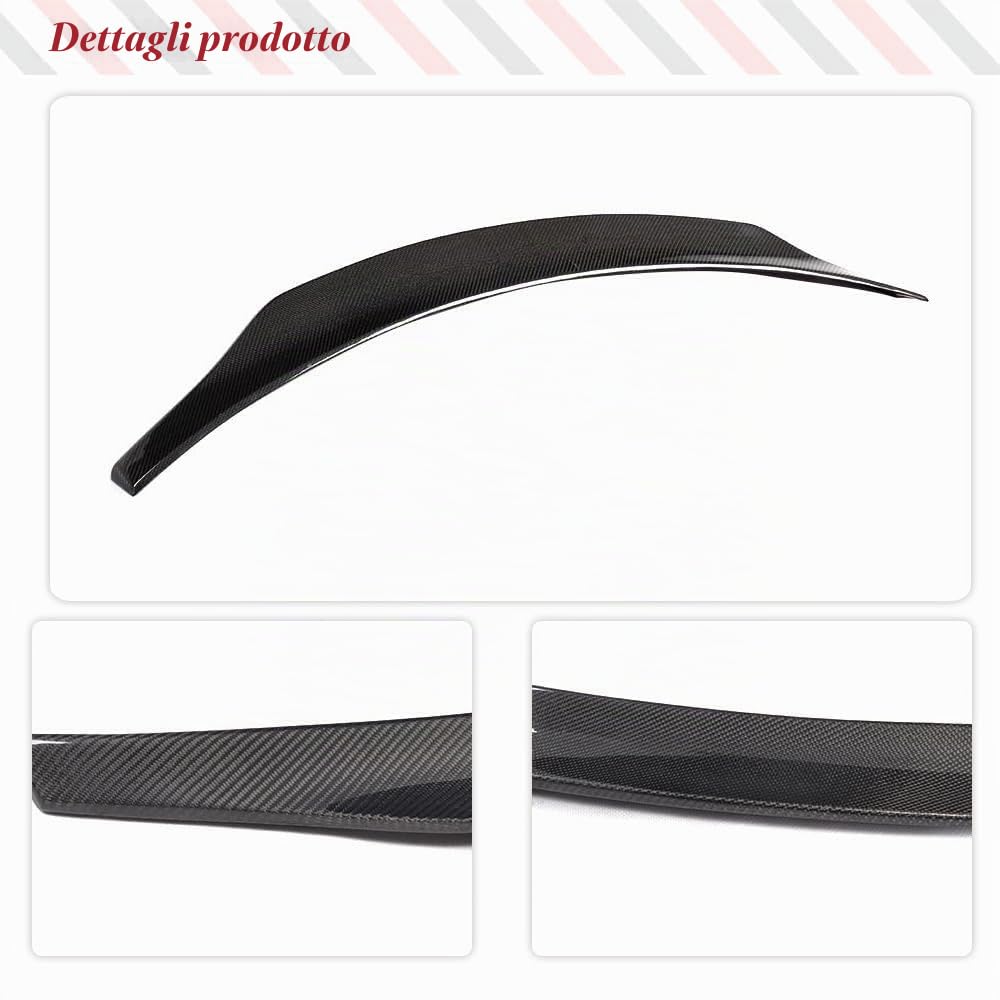 Spoiler Posteriori dell'Auto, per Mercedes-Benz CLS Class W218 CLS63 AMG 2012-2017 Sedan Tronco Posteriore sul Tetto Alettone Protezione Accessori Esterni Auto