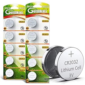 CR2032 3V Lithium Battery Bulk Purchase 10 Pack; Big Value, Long-Lasting CR 2032 Lithium Button Batteries; Great for…