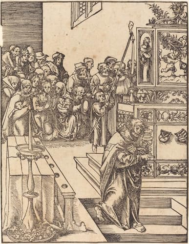 Tableau Saint Jean l'Evangéliste Lucas Cranach Impression d'art sur toile 60x90cm
