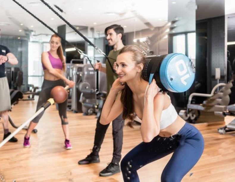 Sandbag,Sacco Pesi per Fitness 5-30 kg Pesi Pesanti Peso Sabbia Power Sacchetto di Forza Allenamento Fitness Esercizio Cross-Si Adatta a Sacchetto di Sabbia Body Building Palestra powerbag
