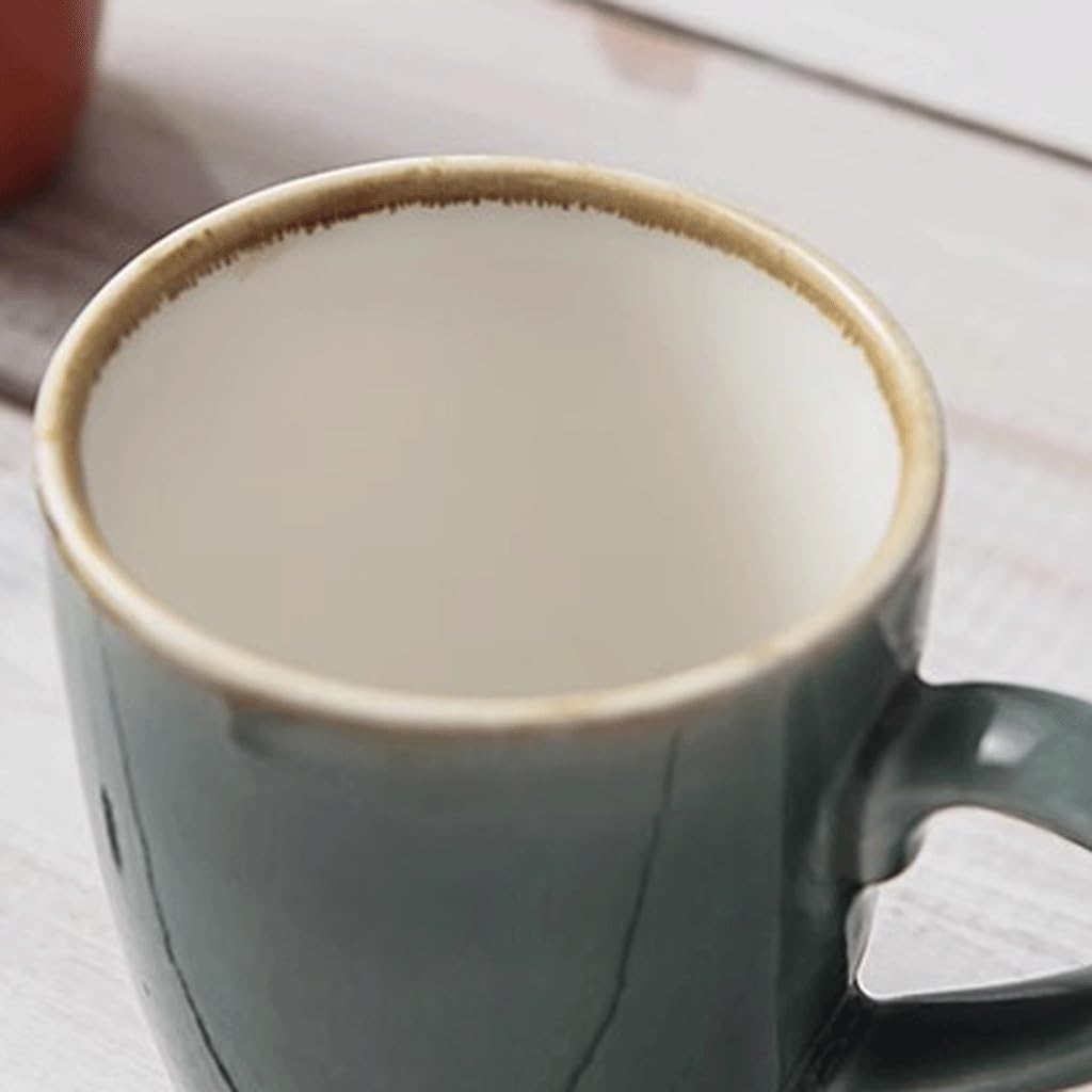 ENGENDER Tazas Cafe Tazas Transformadas En Horno, Tazas De Café, Tazas De Agua De Trabajo, Tazas De Té Mug Cups(A)