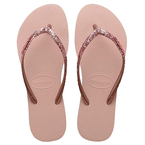 Havaianas Slim Flatform Femme, tongs à semelle épaisse et brides fines