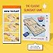 Pinbo The Classic Slingshot Game | Fast Action Foldable 2-Player Tabletop Wooden Game for Kids & Adults | Great for Travel & Game Night | Three Gates Included