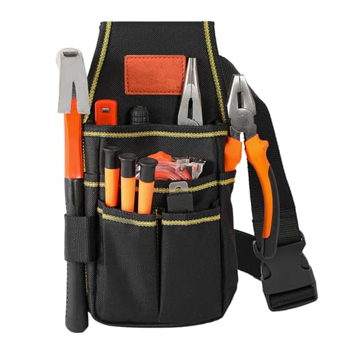 Sac à outils d'électricien avec ceinture réglable pour la maintenance