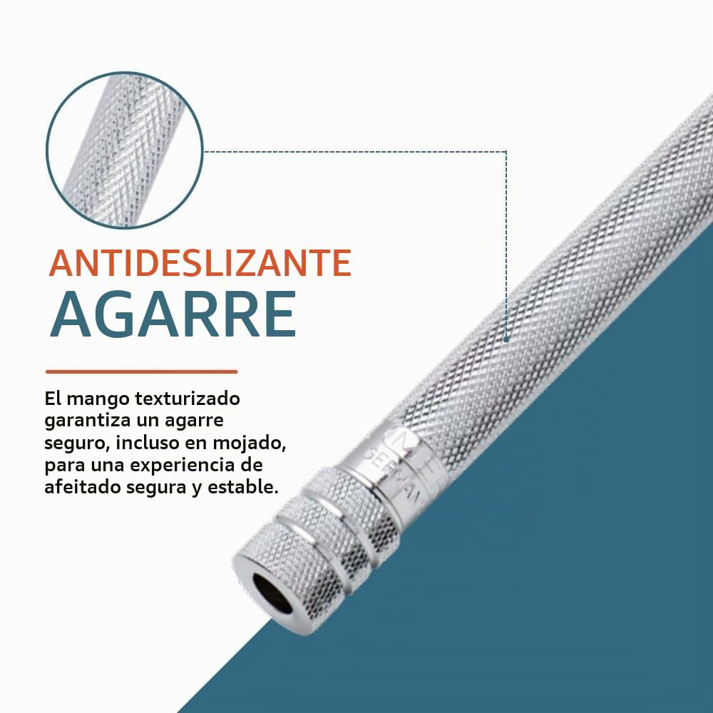 Merkur 23, Maquinilla de afeitar, cromado