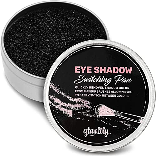 Eye Shadow Switching Pan and Removable Sponge for Makeup Supplies