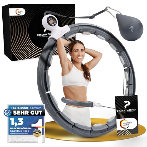 PRACHTKÖRPER Smart Hula Hoop Reifen leise Erwachsene und Anfänger- mit...