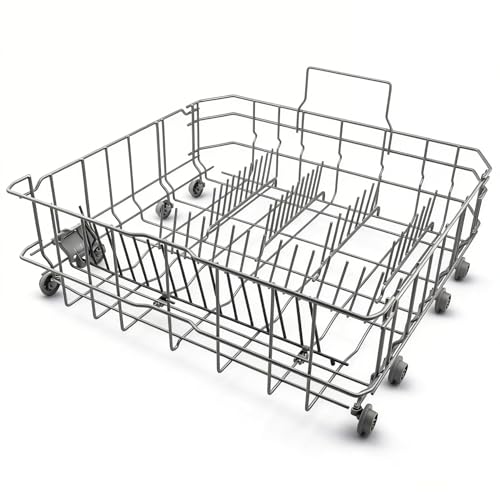 Upgraded 00770545 Dishwasher Lower Dishrack Compatible with Bosch Dishwasher Thermador Gaggenau Kenmore Replacement 00248823 20007749 00680474 20008236 Dishwasher Lower Rack