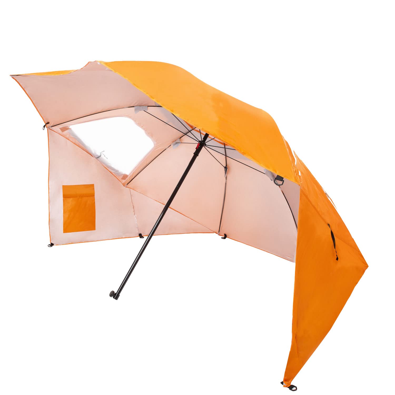 Amiaire Sombrilla de playa - Sombrilla de playa grande – 3 Posiciones - Protección UV, antiviento y transpirable de aluminio- Incluye Bolsa de viaje