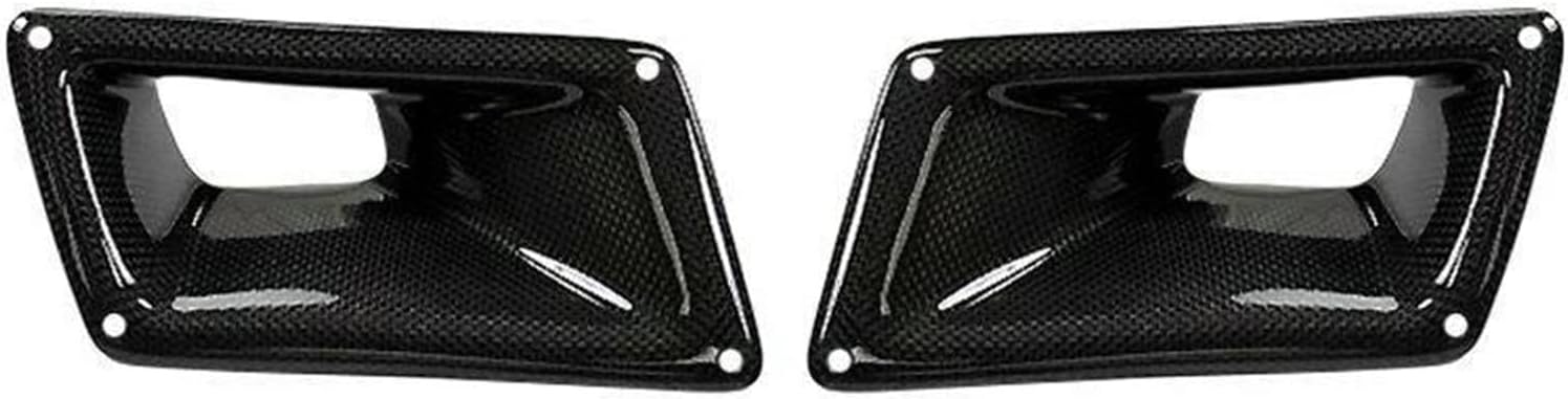 Scoop Compatible with for 350Z 2003-2007 2008 2009 Car Front Engine Air Vent Bumper Bonnet Scoop Cover Trim Upper Outlet Duct Hood Frame(Right Side)