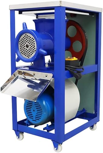 HayWHNKN 42 - Molinillo de carne trituradora de huesos con polea de pescadoverduras picadora procesador de alimentación cortadores de 220 V 22 KW