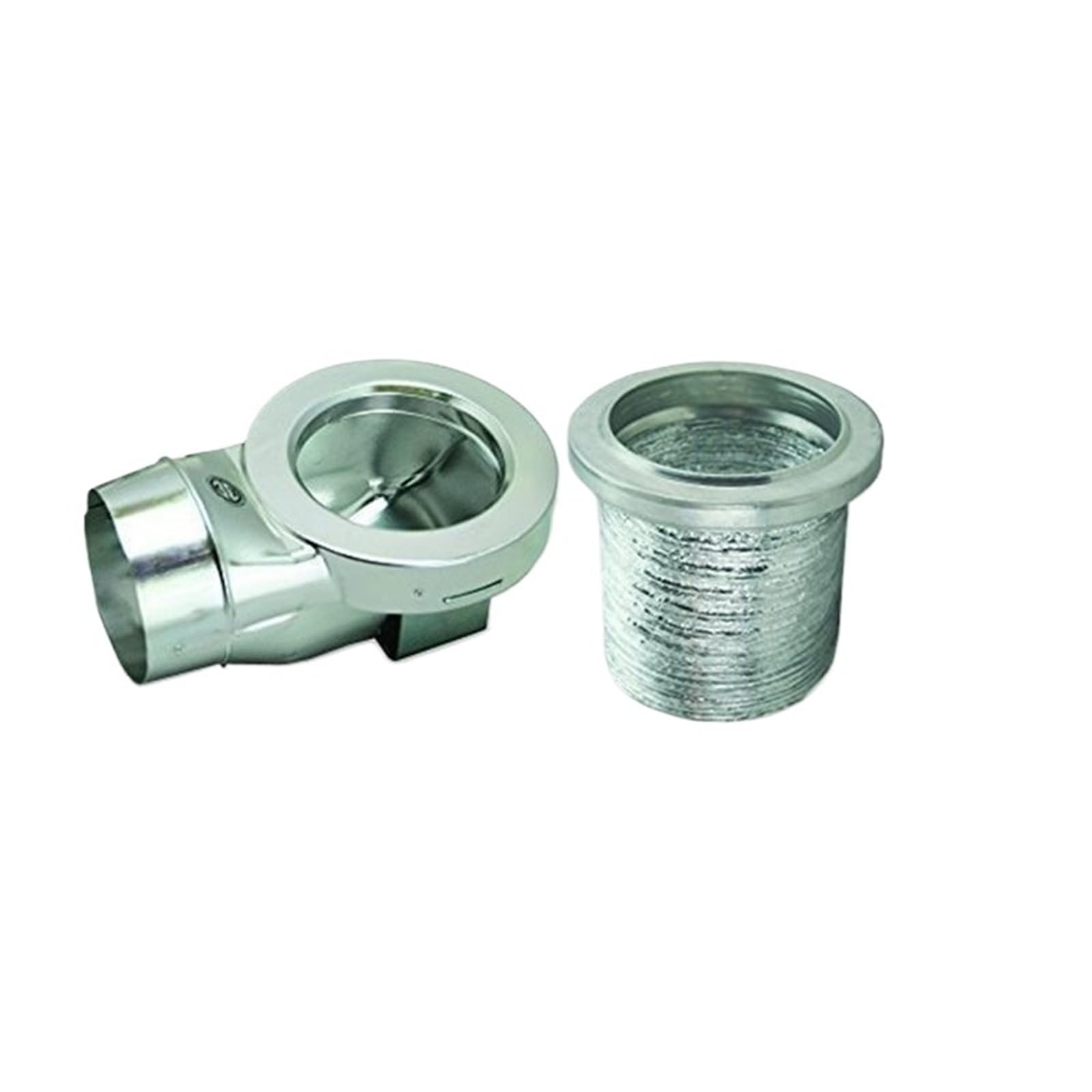 Compatible con manguera secadora de 12 pulgadas con acoplamiento magnético y ventilación de pared de 4 pulgadas