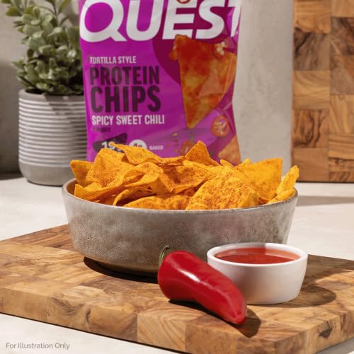 Image of Quest Nutrition Chili Lime Tortilla Style Protein Chips, 4 Count