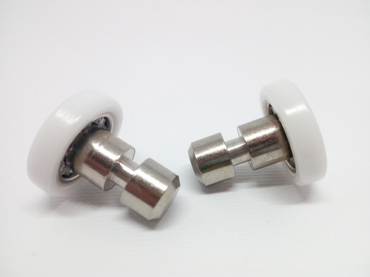 Rotelle Box Doccia VR - Kit 2 Pezzi Di Ricambio Per Ante Scorrevoli, Diametro 19mm - Foto 11