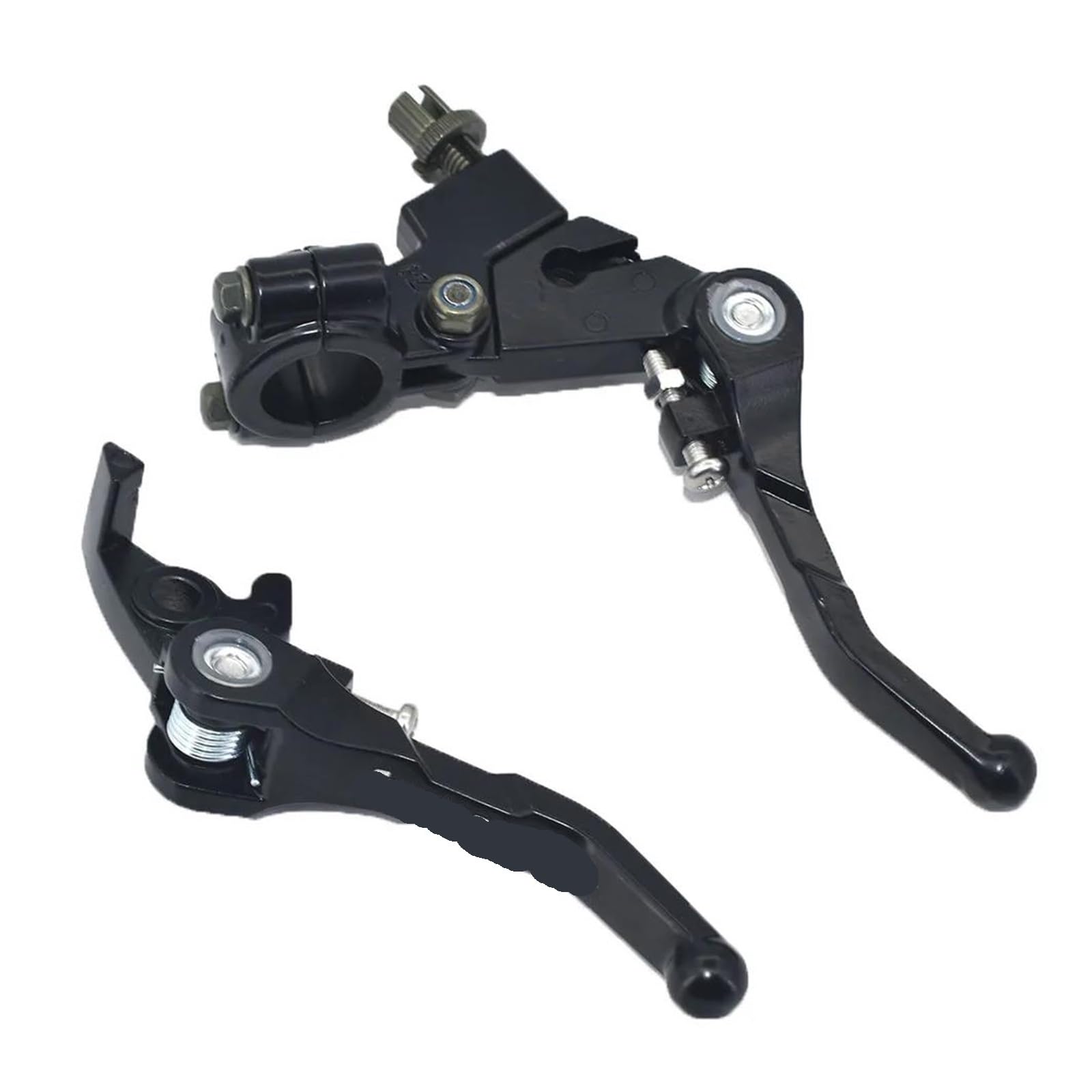 Asddllnn 2 Black A Ppr For Crf Klx Pit Pro For Xmotos Bse Kayo Dirt Bikes Parts Most Aluminum Alloy Folding Clutch Lever Brake