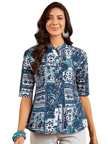 Image of Modeve Women Cotton Top for Summer