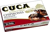 Empacado a mano Cuca Chipirones Rellenos en su Tinta - 115 gr