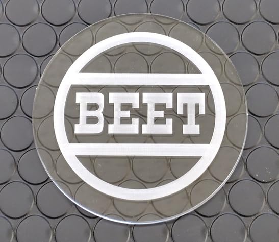 BEET(ビート) BEET アクリルコースター クリア 0718-BAC-01