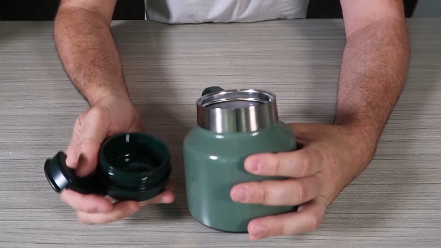 Watch Stanley The Tough-To-Tip Admiral's Mug Hammertone Green on