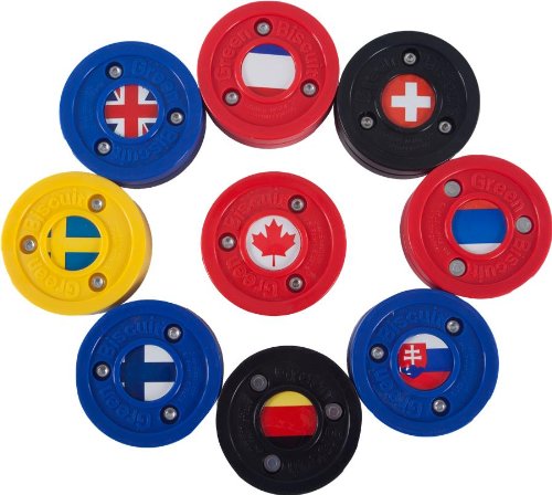 Green Biscuit Swizterland Flag Puck Better Smart