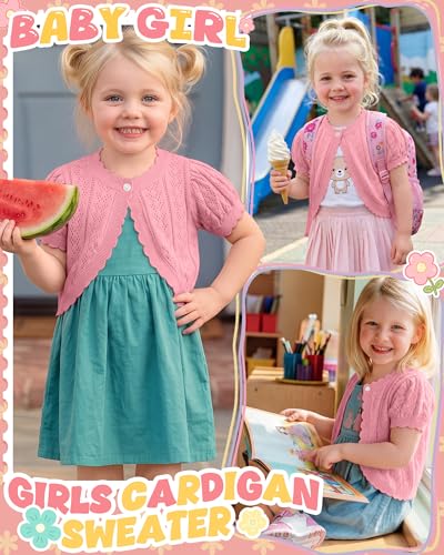 Image of Toddler Girls Cardigan Sweater
