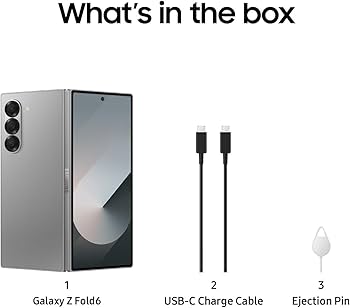 超美品 Galaxy Z Fold6 シルバー 256GB A-48 Galaxy Z Fold6 | スマートフォン（Android スマホ）| au