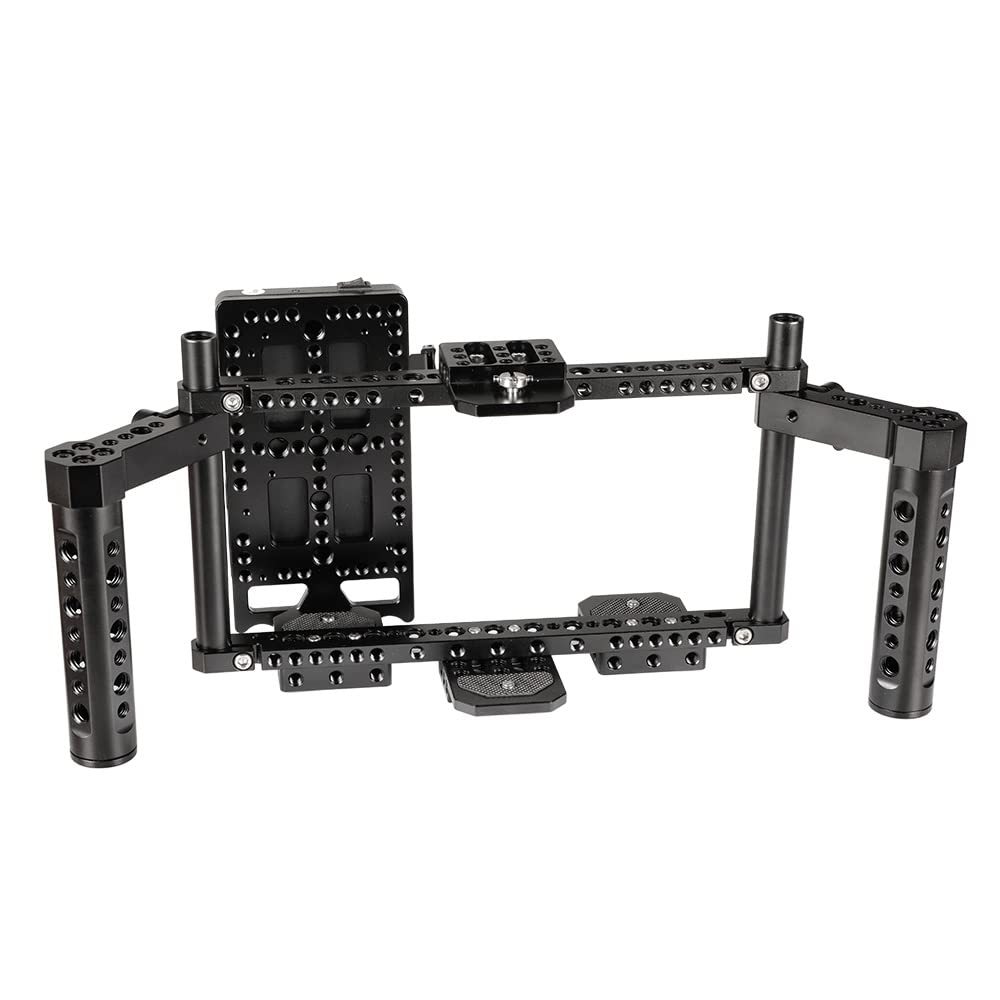Soportes para Estante Soporte De Soporte De Monitor En La Cámara Con Abrazadera De Tornillo De Montaje De 1/4 "-20 Para Monitores Jaula pernos de estante