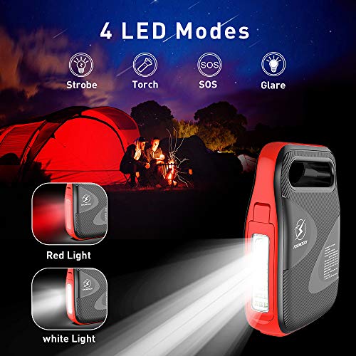 Car Jump Starter, FLYLINKTECH 2500A Peak 24000mAh Powerful Portable Auto Battery Starter (up to All Gas or 8.0L Diesel Engine) with 100W AC Outlet - 12V UL Certified Car Battery Power Booster Pack