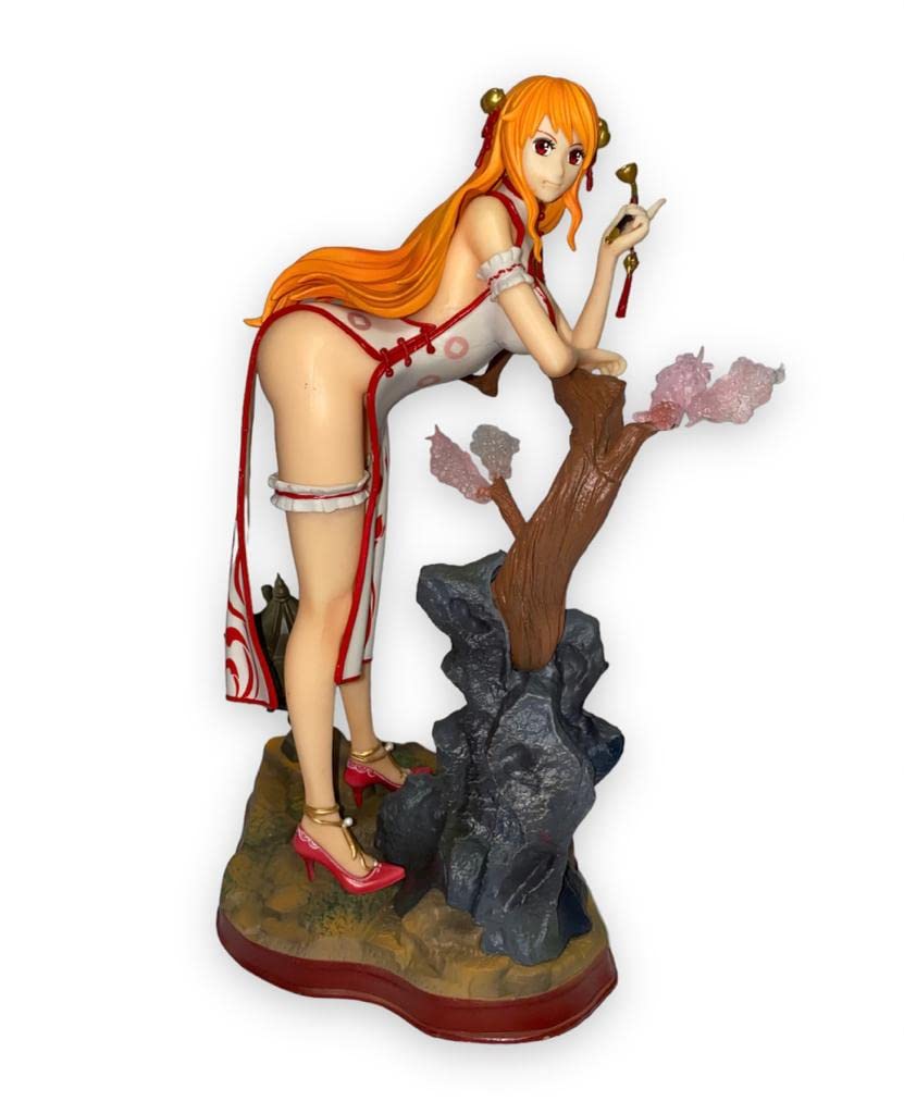 ONE PIECE ワンピース PVC製 　ナミ　45cm フィギュア ウォッチ Amazon.co.jp: TenseiMe アニメ ワンピース ナミ フィギュア PVC
