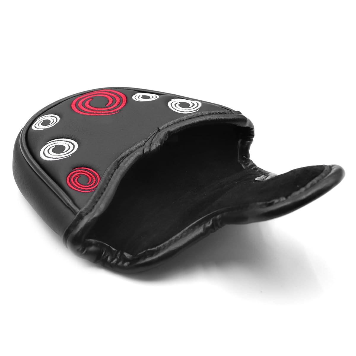 Funda semicircular para Putter, Funda para Palos de Golf, Tapa Protectora para Cabeza de Bola, Funda para Cabeza de Putter Duradera y Elegante para Mayor Seguridad del Palo