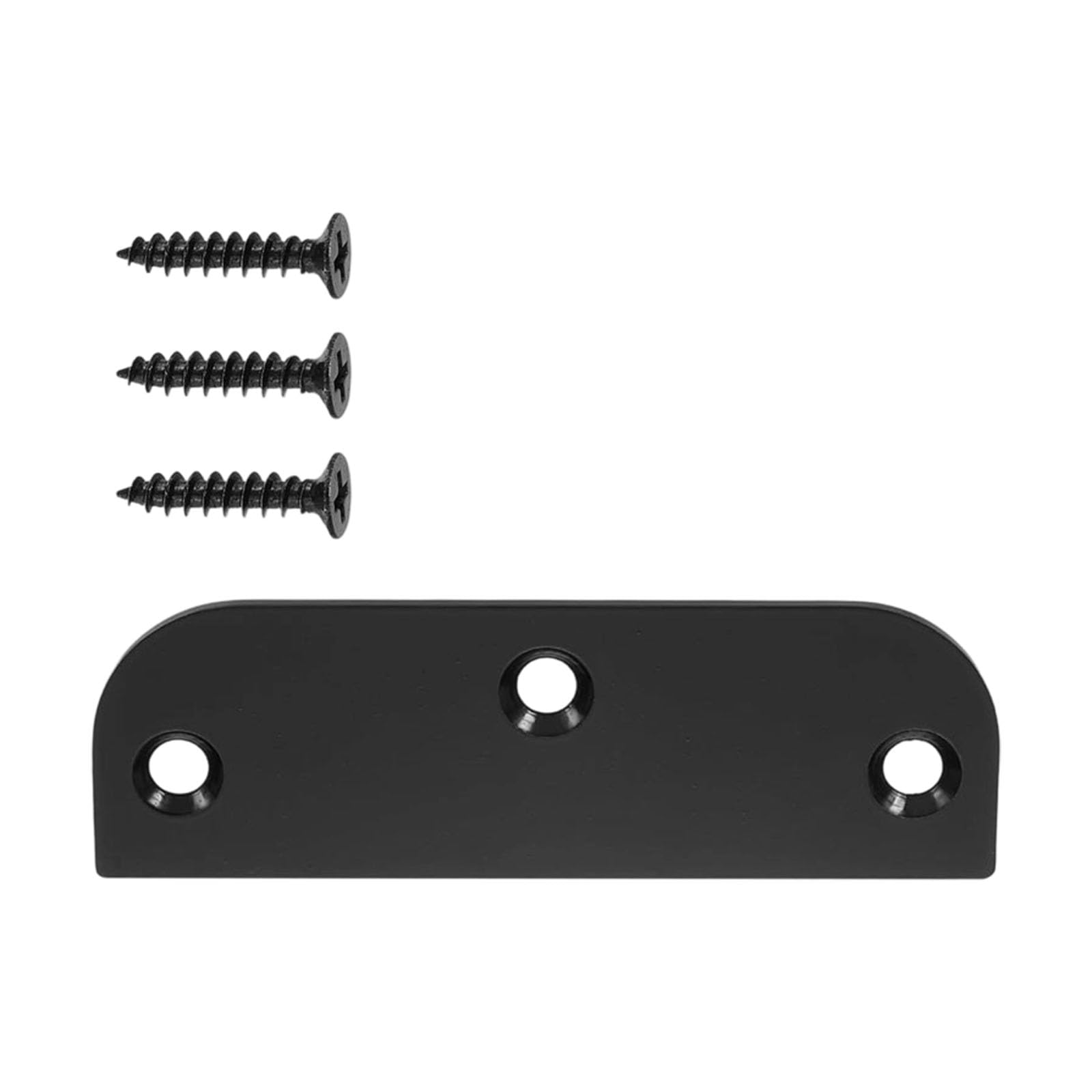 Kaeltsyn Black Type Stainless Steel Hinges Shims Door Wooden Accessories Strikes Plate For Home Renovation Kitchen Cabinet Door Hinges Mounting Spacers