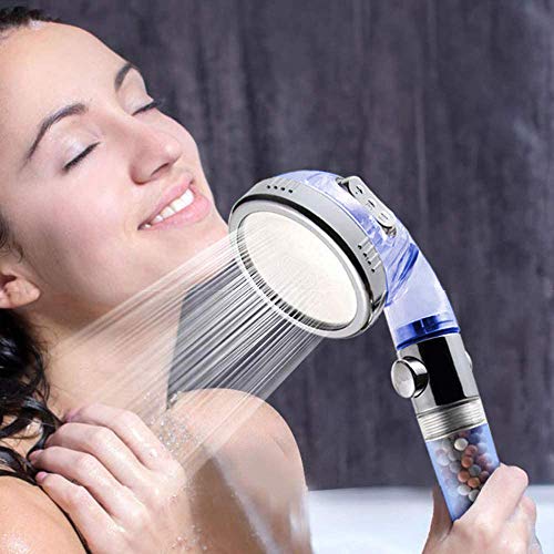 Nosame® Shower Head Ⅲ，High Pressure Water Saving 3 Mode with ON/Off Pause Function Spray Filter Filtration RV Handheld Showerheads 1.6 GPM for Dry Skin & Hair Spa - Thumbnail 7