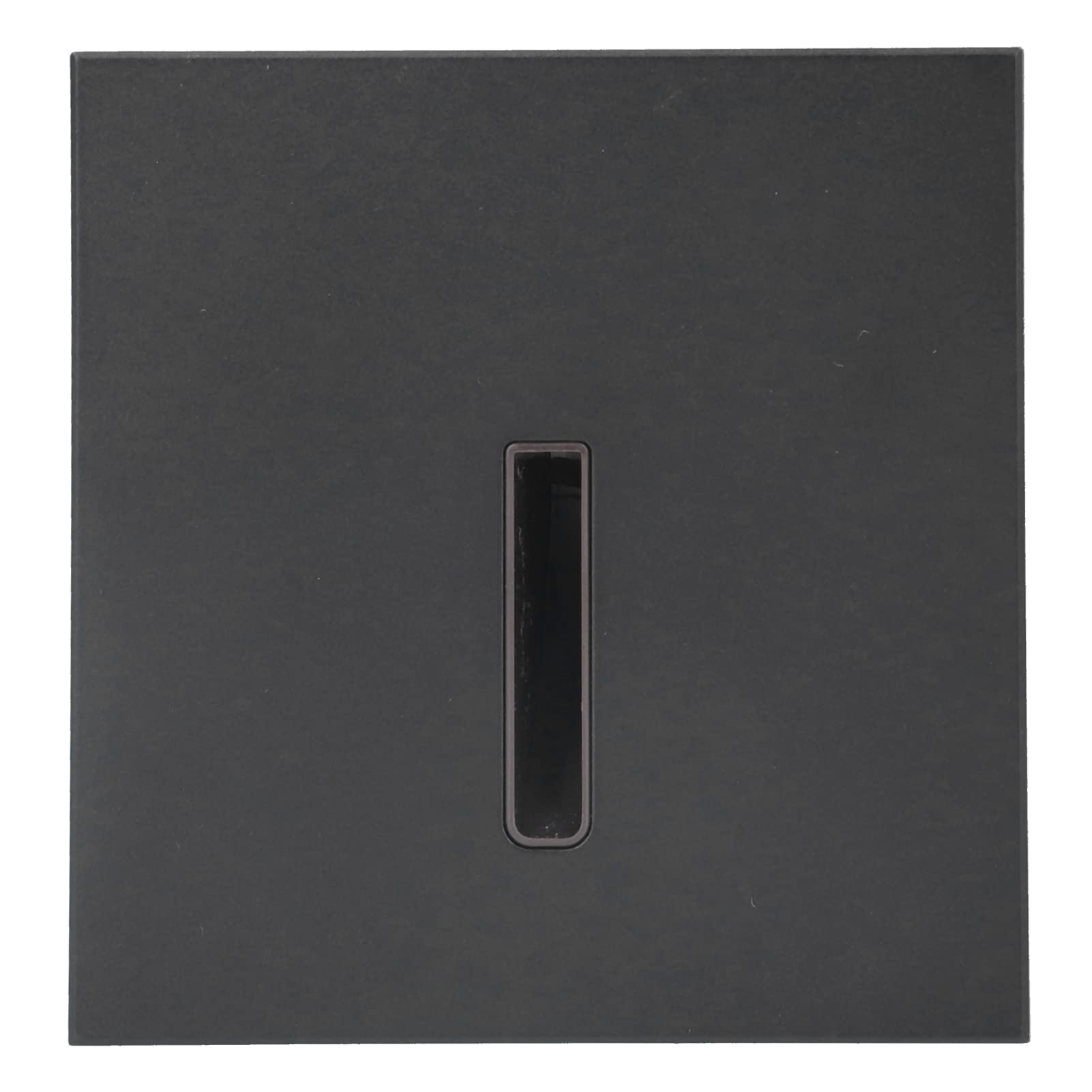 LED Stair Light, Recessed Installation Energy Saving High Hardness Stair Lights, Strong Resistance to Fall Good Heat Dissipation Effect Stair Lights Indoor, for Home, Outdoor(Black)