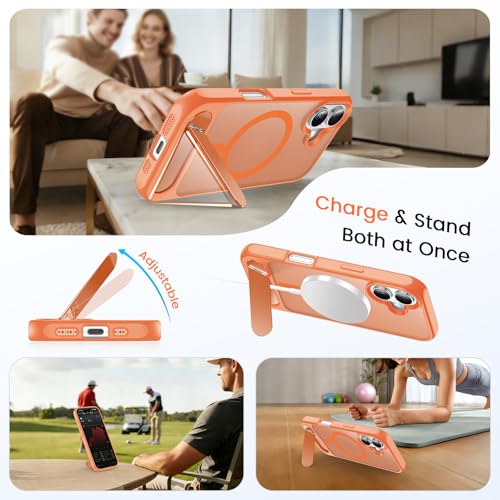 Ratcase Magnetic for iPhone 16 Case with Stand Orange by Ratcase - Used condition - Image 3