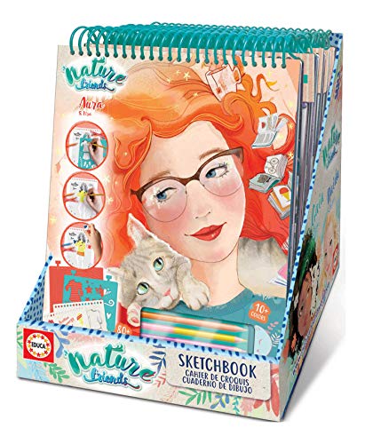 Cahier de croquis Educa Nature Friends : le cadeau d'anniversaire dès 7 ans