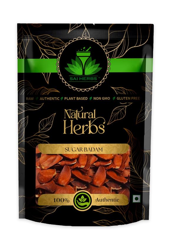 SAI HERBS Sugar Badam - Kadwa Raw Badam - Diabetes Almonds - Pure & Natural (100 Grams) (B09V31R19F) Amazon Price History, Amazon Price Tracker