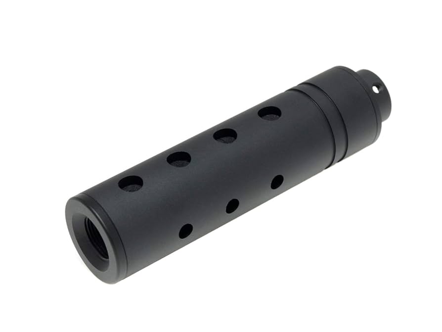 Amazon | SLONG AIRSOFT 14mm逆ネジ スリムショートサプレッサー