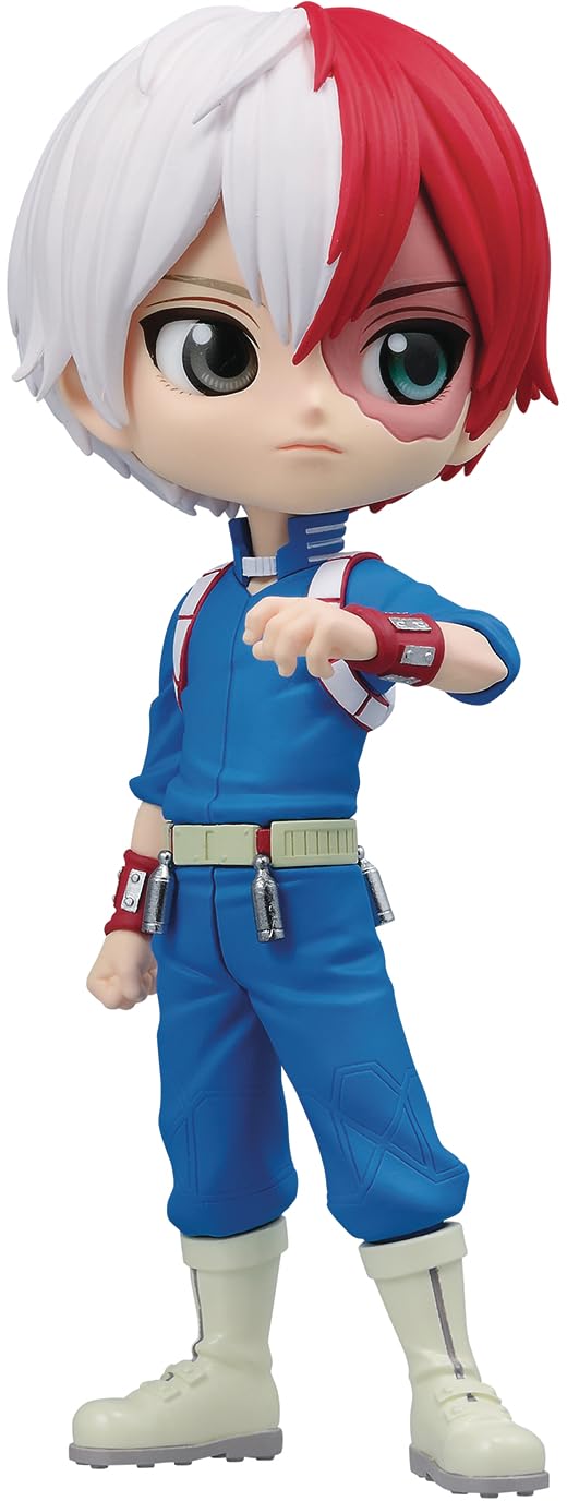 BANPRESTO My Hero Academia Q Posket Todoroki Shouto B Rare Figure Figurine 14cm