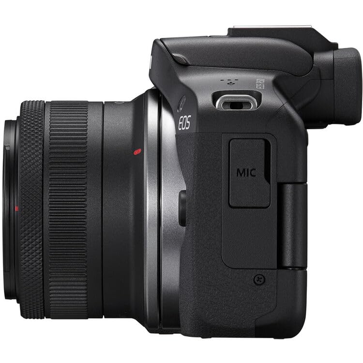 Image of Canon EOS R50 Mirrorless Camera with 18-45mm Lens Bundle | 24.2MP APS-C Sensor, Dual Pixel CMOS AF II & 4K Video | for Beginners & Everyday Photography (5811C012) + 64GB Card + Battery + Bag + More