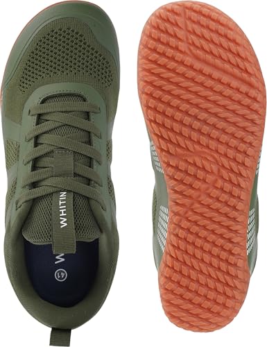 Image of WHITIN Men's Wide Barefoot Shoes + Zero Drop & Durable Tire Tread-Inspired Sole