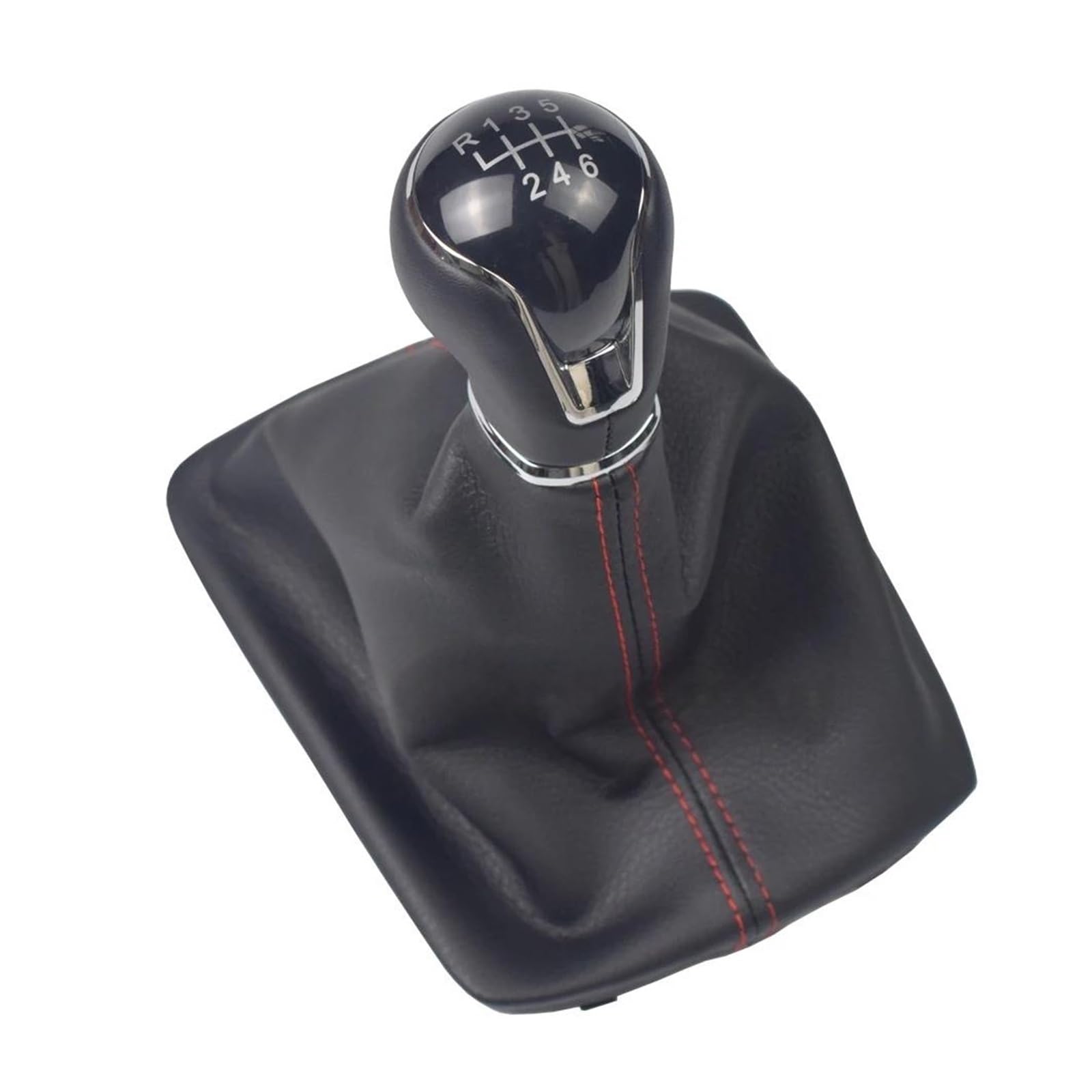 Zncojl Black Car Gear Stick Knob For Seat For Leon 5Doors St Cupra 2012- Gear Stick Shift Knob Manual No Modification Required