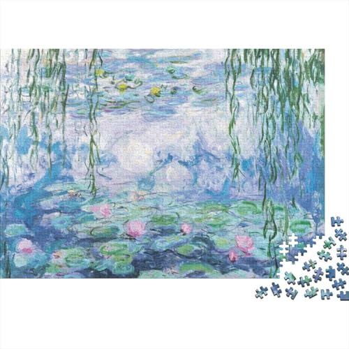 Puzzle de Nenúfares de 1000 piezas, el regalo de entretenimiento creativo para adultos