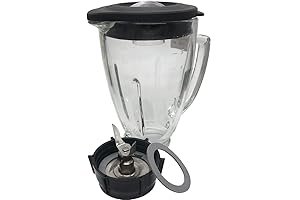 Joystar 6-Cup Glass Jar Blender