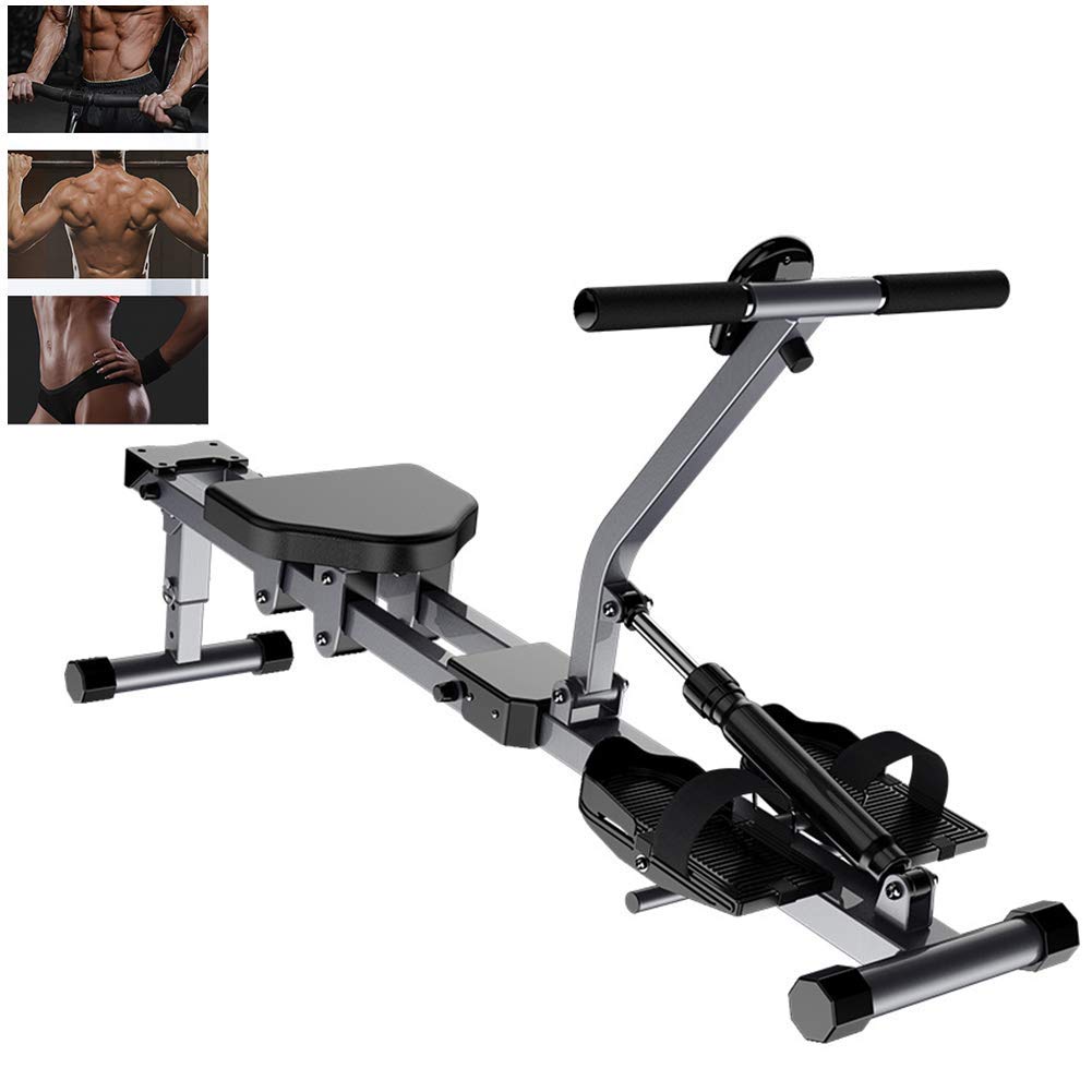 AYCDL Indoor Hydraulic Rowing Machine Fitness 360 Degree Multifunctional Glider Rowing Machine Fitness Equipments