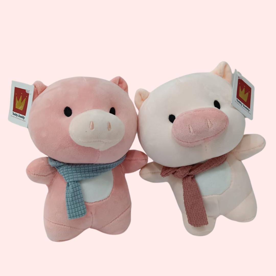 TEDDY DADDY Toys- Scraff Pig Stuffed Soft Toy for Kids | Cutest Gift (25 cm -2 Piece Combo) (B0C814SVJL) Amazon Price History, Amazon Price Tracker