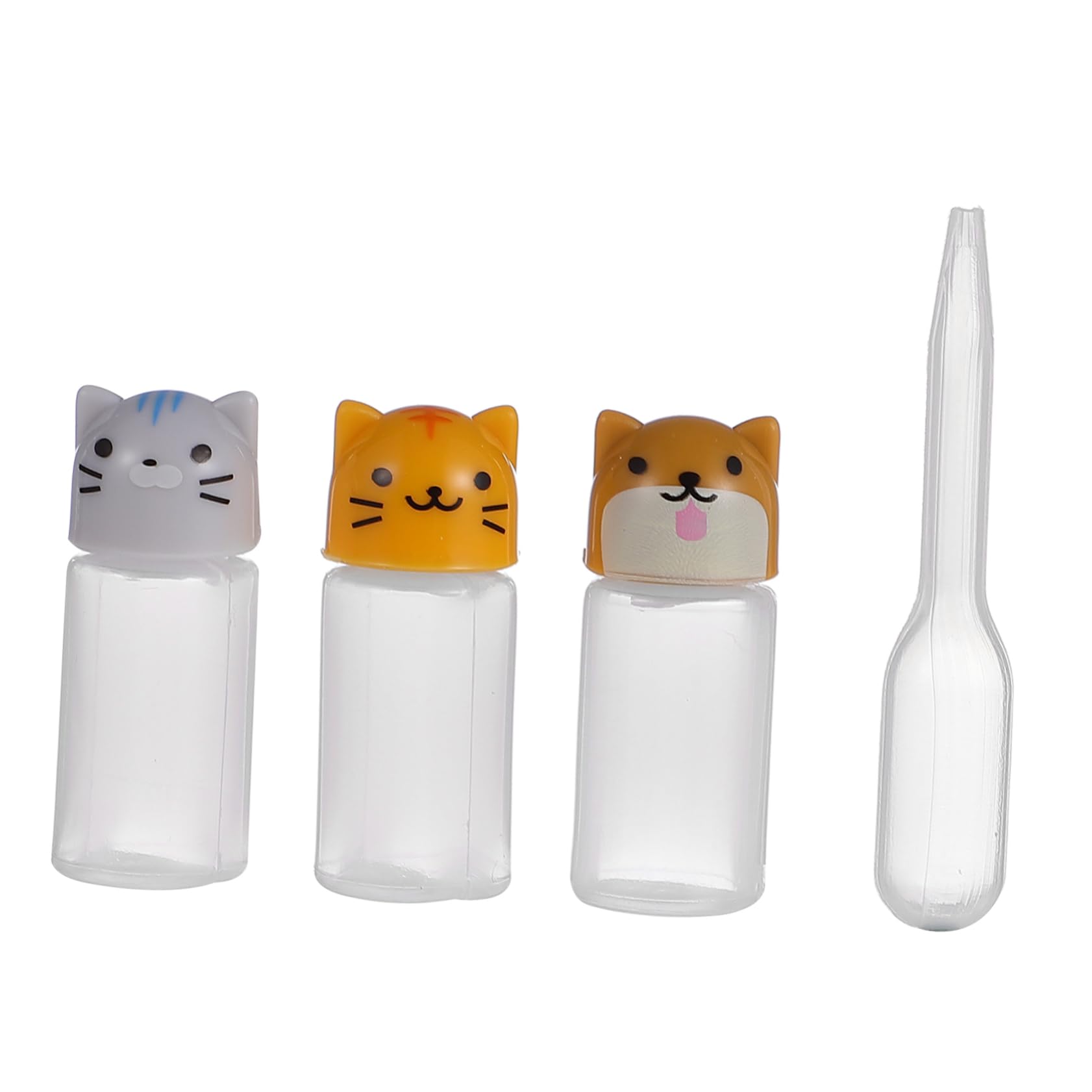 COLLBATH 1Set Sauce Storage Bottle Assorted Color Food Grade Plastic Containers for Soy Sauce Vinegar and Condiments Portable and Lightweight Squeeze Bottles for Home