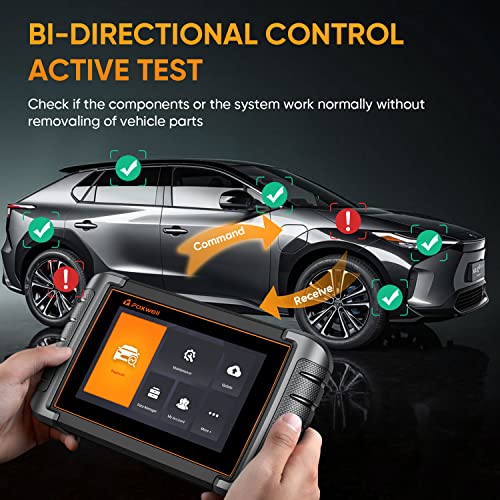 Foxwell Nt809 Scanner Bidirectional Scan Tool,2023 Elite 30+ Reset All System Obd2 Scanner Diagnostic Tool,Car Scanner Diagnostic For All Cars W/Abs Bleed Oil Light Sas Battery Injector Crank Relearn #TOP1
