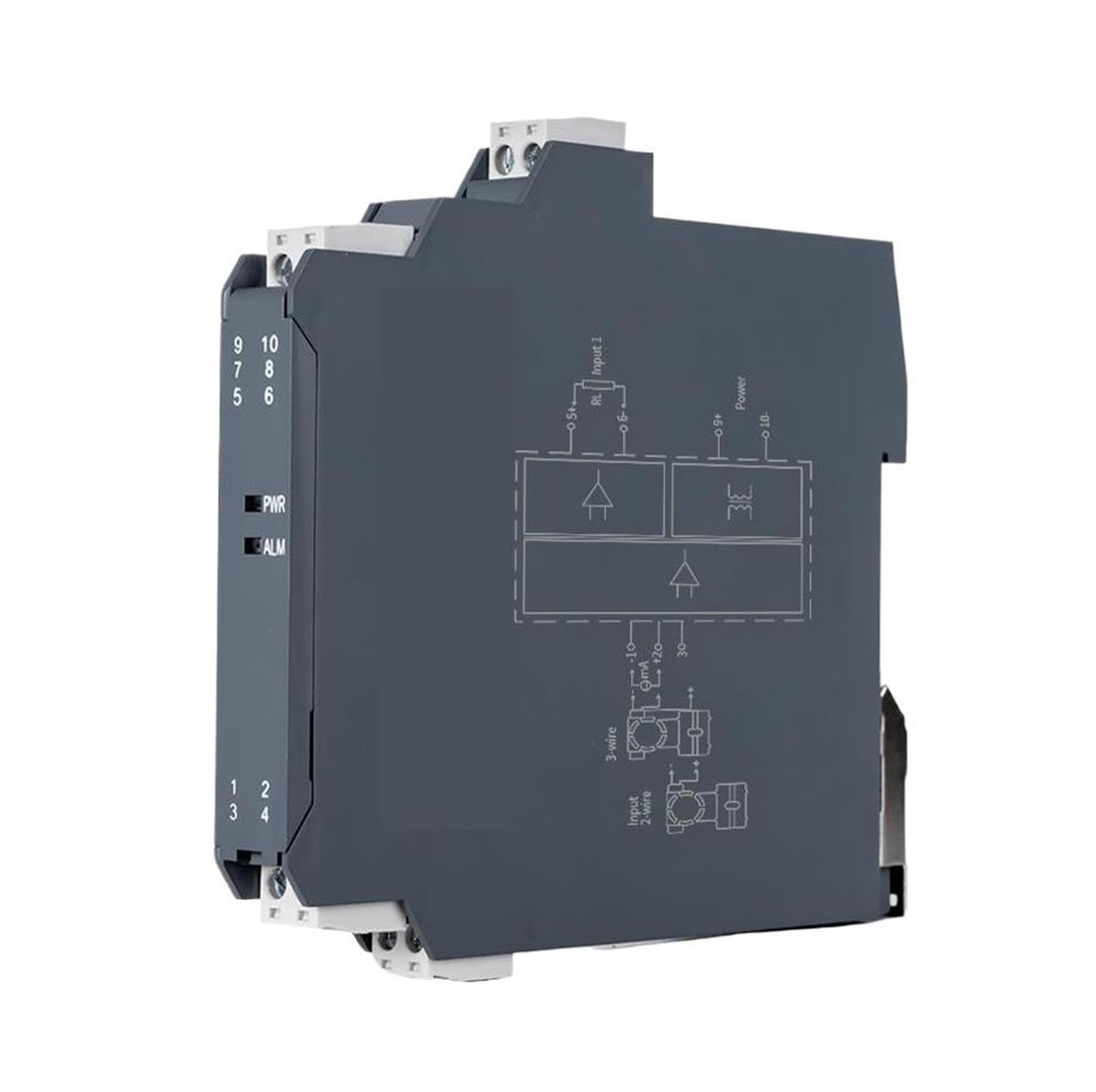 Isolateur de signal CC, 1 entrée 2 sorties